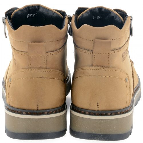 WL019-012 Ботинки мужские, нат.кожа/шерсть, коричневый фото 16