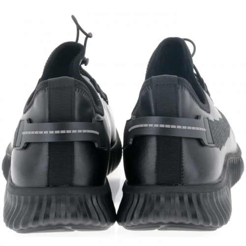 CV002-321 Ботинки женские, нат.кожа/байка, чёрный фото 16