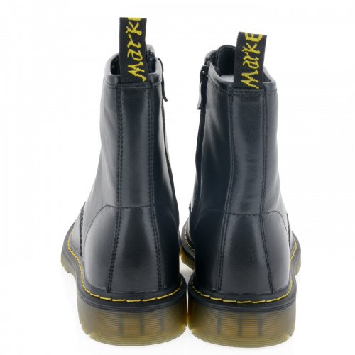 LZ060-055 Ботинки мужские, нат.кожа/шерсть, чёрный фото 16