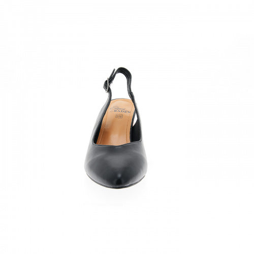 NU194-013 Туфли открытые женские, нат.кожа/иск.кожа, чёрный фото 9